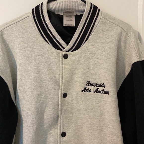 Vintage Riverside California Auto Auction Bomber Jacket | Size L - Picture 7 of 7